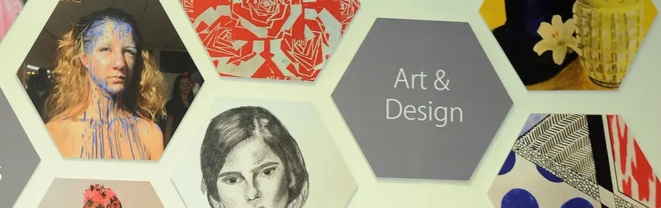 art & design display board